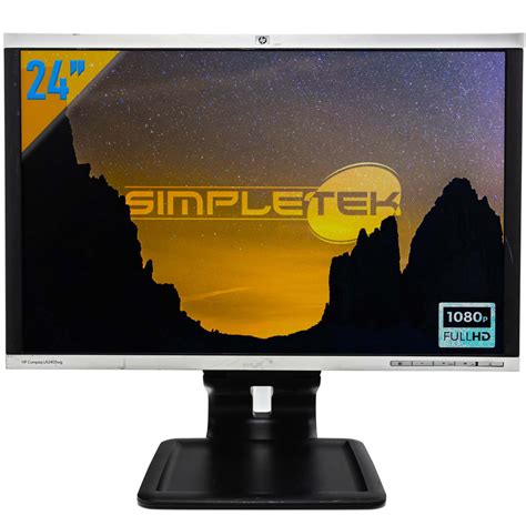 Hp La2405wg 24 Full Hd Monitor Schermo Lcd Display Vga Hdmi Dp Vesa