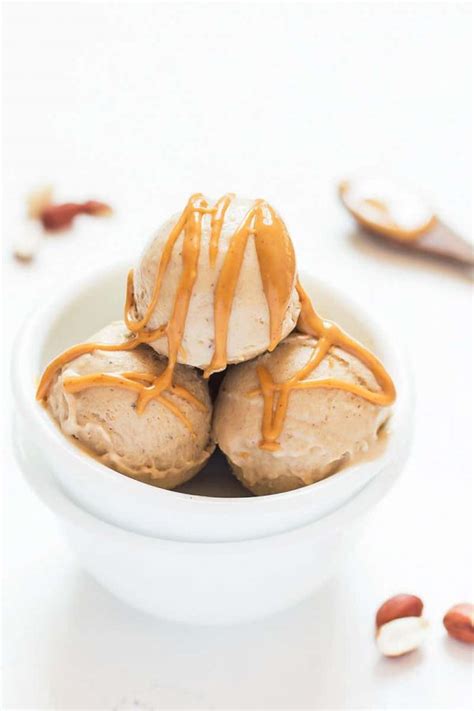 Peanut Butter Banana Ice Cream - dairy free, vegan » LeelaLicious