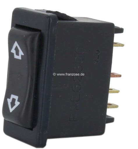 Window lifter switch suitable for Citroën Renault R5 Renault R16