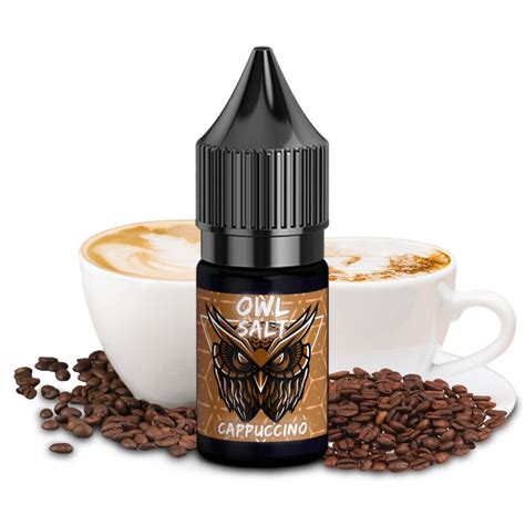 Cappuccino Liquid E Zigarette Nikotinsalzliquid Ml Owl Salt Ov