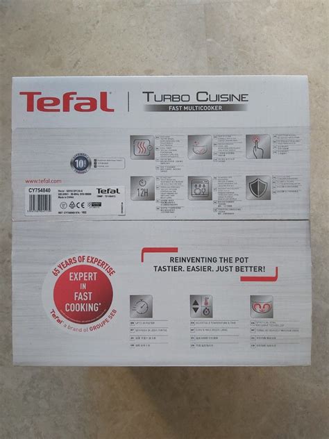 Tefal Turbo Multicooker, TV & Home Appliances, Kitchen Appliances ...