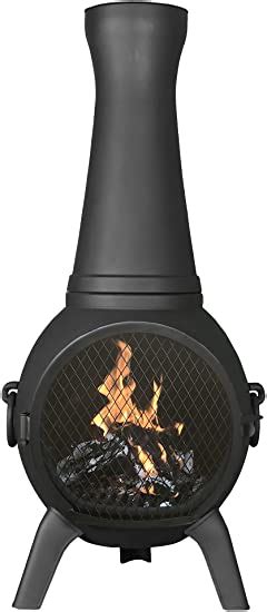 Prairie Fire Outdoor Chiminea Fireplace By The Blue Rooster Rust Free