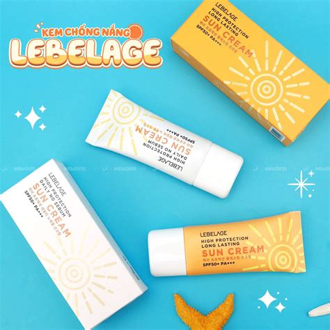 Kem Ch Ng N Ng Lebelage High Protection Sun Cream Spf Pa Kem