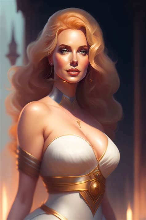 Lexica Christina Hendricks As A Queen Charlize Theron Blonde Hair