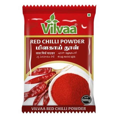 Vilvaa Red Chilli Powder G Pouch At Rs Kg In Erode Id