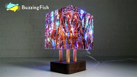 Resin Night Lamp With Epoxy And Dead Branches Resin Art Youtube