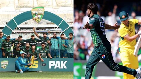 Rizwan S Pakistan Thrash Australia To Clinch Historic Odi Series