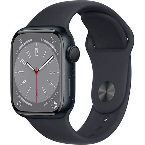 restored apple  series  gps mm jet black aluminum case