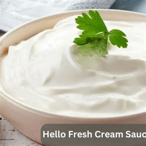 Delicious Hello Fresh Cream Sauce Base Recipe Recipe Fyr