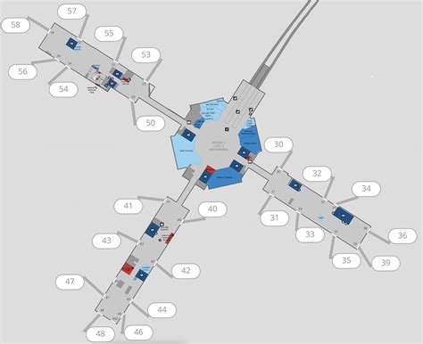 Orlando Airport Gate Map - Real Map Of Earth