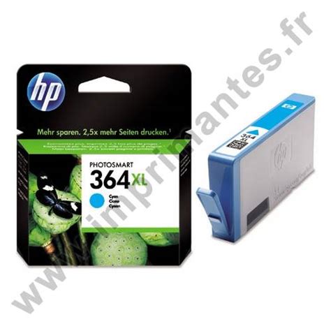 Hp Cb Ee Cartouche Jet D Encre Cyan N Xl Origine