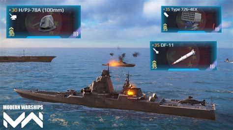 Modern Warships CN Liren Damage Test November Event YouTube