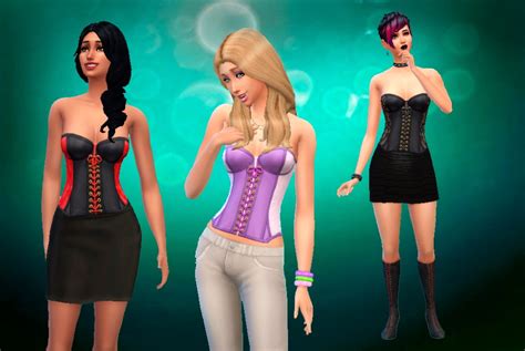 My Sims 4 Blog S Censored Xy Corset By Kiara24