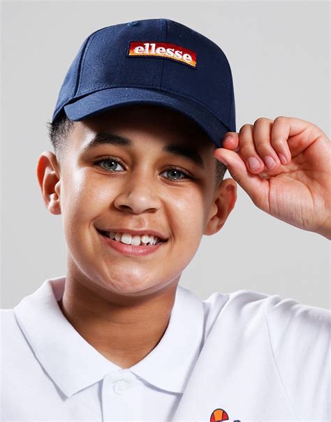 Ellesse Kids Lasso Cap Navy Terraces Menswear