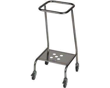 Stainless Steel Soiled Linen Skip Trolley For Sale From Tente Castors