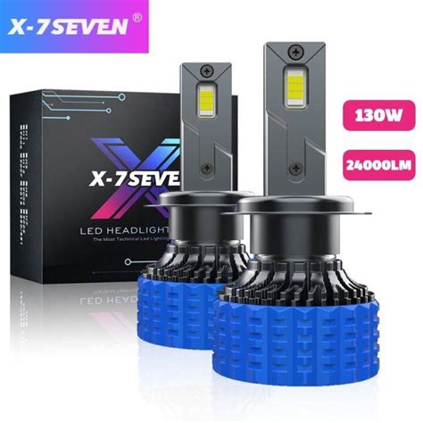 Hot Sales X7 SEVEN X Ultra Series 130w 24000 Lumens 6500k H4 LED