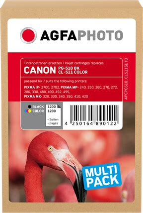 Agfaphoto Multipack Schwarz Mehrere Farben Apcpg Cl Setd Ab