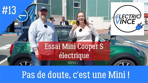 Essai Mini Cooper S électrique pas de doute c est une Mini YouTube