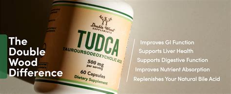 TUDCA Supplement for Liver and Eye Health – Double Wood Supplements Intl.