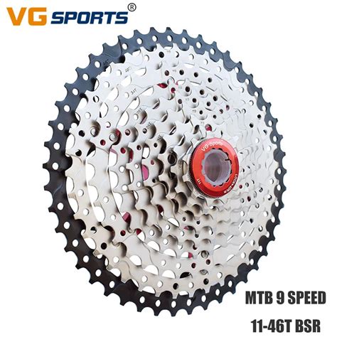 Road Bike Cassete Flywheel 9 Velocidades 11 46T Mountain Bike Cassette