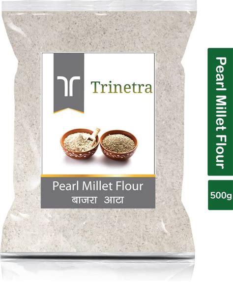 Trinetra Best Quality Pearl Millet Flour Bajra Atta 500g Price In