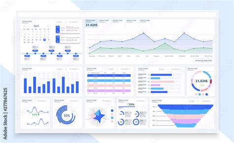 Admin Dashboard Ui Ux Gui Great Design For Any Site Purposes