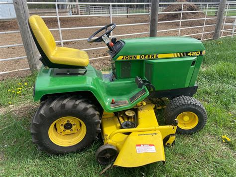 Sold John Deere 420 Other Equipment Turf Tractor Zoom