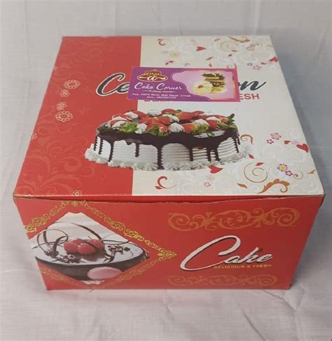 Kraft Paper Printed Cake Packaging Box At Rs 15 Piece Gurugram Id 2852428305930