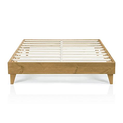 CARDINAL & CREST | Wood Full Size Bed Frame No Box Spring Needed | Easy ...