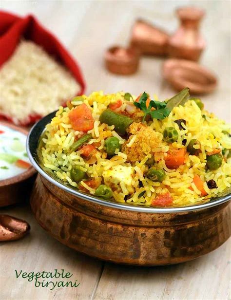 Vegetable Biryani Desi Khana Recipe Veg Biryani By Tarla Dalal