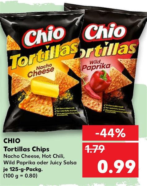 Chio Tortilla Chips 125g Angebot Bei Kaufland