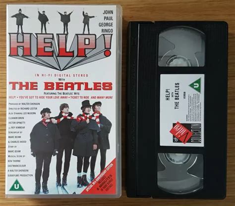 THE BEATLES HELP Special Ed VHS John Lennon Paul McCartney