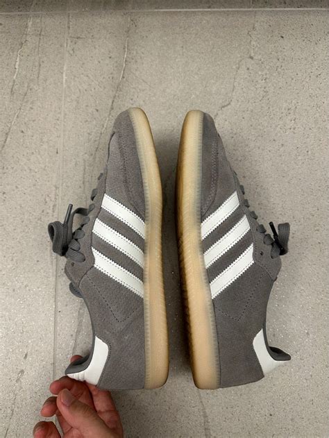 Adidas Originals Samba Og Grey Bliss Orange Us