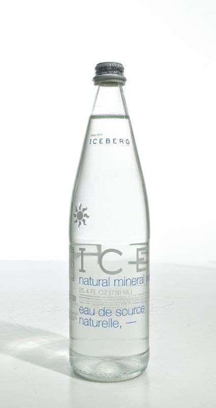 ICEBERG water. 75cl.