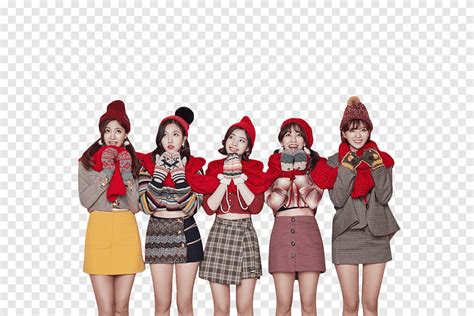 Twice Heart Shaker Lote De Mu Ecas Vestidas De Colores Variados Png