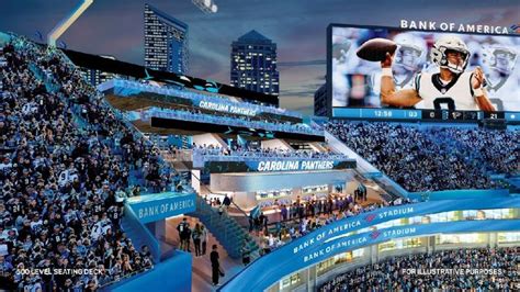 Future Bank Of America Stadium Capacity 74 000 Opening 2029 Teams