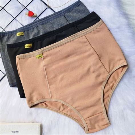 Kit 3 Calcinha Cinta Suplex Cintura Alta Lingerie Pós Parto Isabela Shopee Brasil