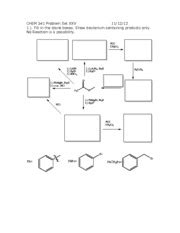 Chem Pset Chem Problem Set Xxv Fill In The