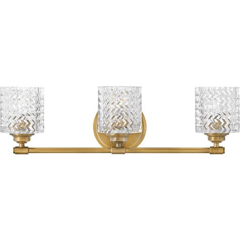 Hinkley Hb Elle Heritage Brass Light Vanity Light Fixture Hin