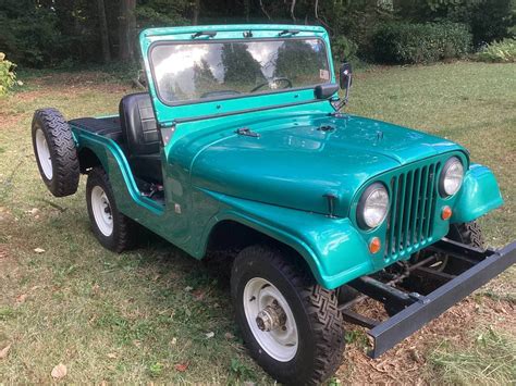 Green 75K 1969 Jeep CJ5 For Sale GuysWithRides