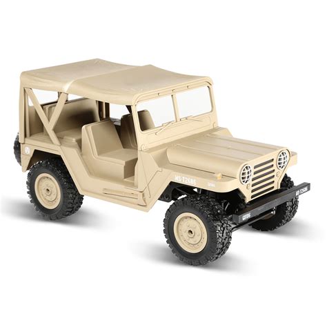 1 14 RC U S Militär Geländewagen 2 4GHz 4WD RTR military desert 22385