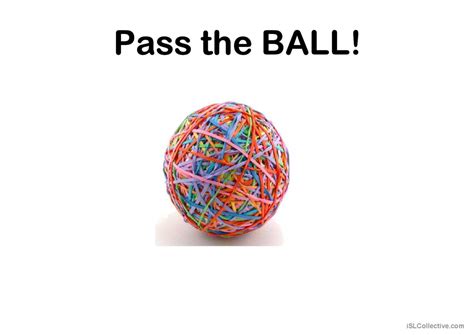 A/B phonics - pass the ball game: English ESL powerpoints