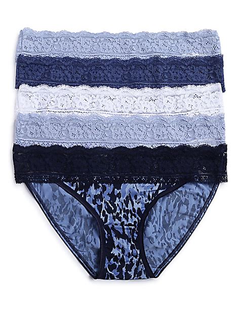 Buy Low Rise Laced Bikini Shorts At Marks Spencer