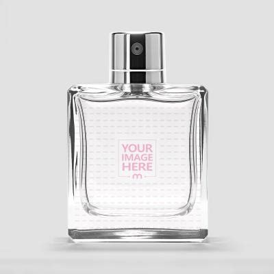 Expensive Transparent Perfume Bottle Mockup Generator Mediamodifier