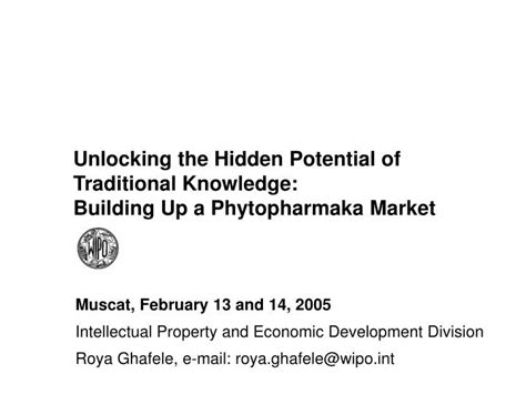 Ppt Unlocking The Hidden Potential Of Traditional Knowledge Building