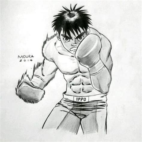 Sketch Hajime No Ippo By Paulomouraart On DeviantArt