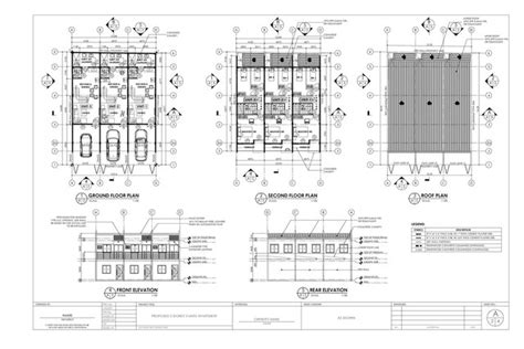 Architectural Drawing Plans - download free 3D model by danielfieds ...