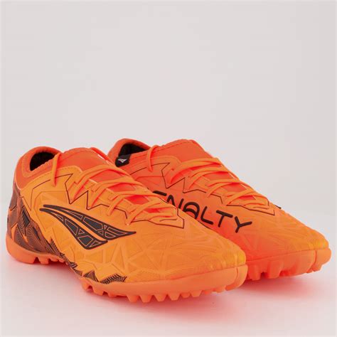 Chuteira Penalty Rx Locker Xxi Society Laranja Futfanatics