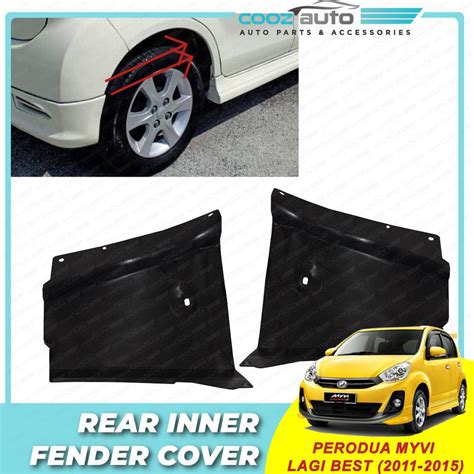 Perodua Myvi Lagi Best 2011 2015 Rear Inner Fender Liner Under