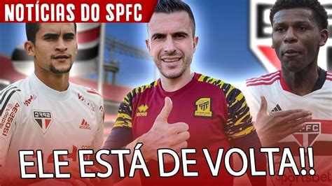 BOA NOTÍCIA ELE ESTÁ DE VOLTA MARCELO GROHE NO RADAR DO SPFC